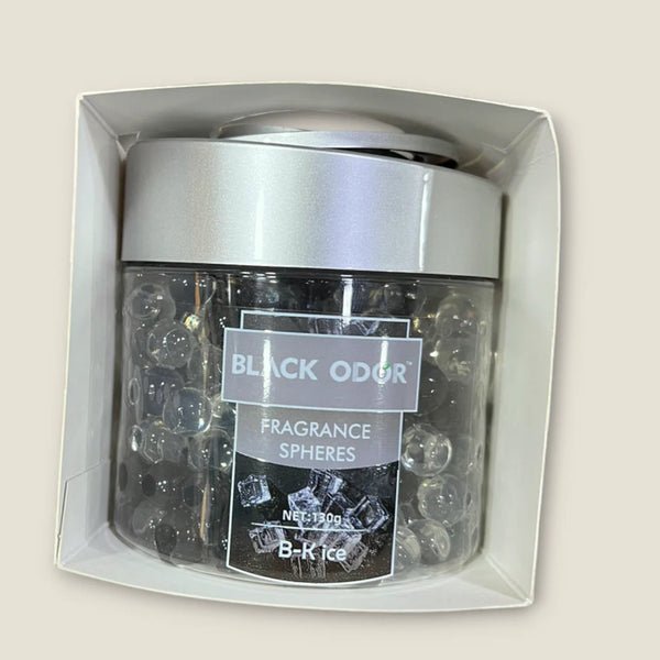 Black Odor Fragrance Spheres Jelly Balls Air Freshener – Long-Lasting Odor Eliminator for Car, Office & Home